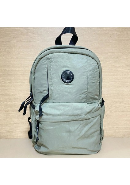 2025 Yeni Paris Öğrenci Cp Schoolbag Basit Seyahat Backpack Style Sıradan Omuz Okulu Öğrencisi Büyük Kapasite Işletme Backpackcolor: Siyah (Yurt Dışından)