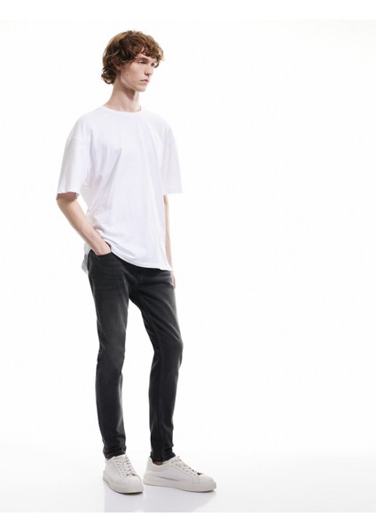 Pamuklu Normal Bel Skinny Fit Jean Pantolon - Michael Jean
