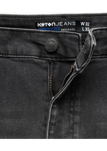 Pamuklu Normal Bel Skinny Fit Jean Pantolon - Michael Jean
