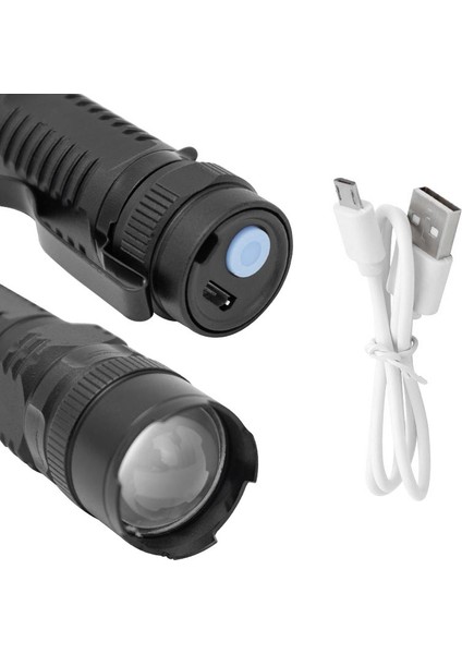 Powermaster MX-511 1300 Metre Menzilli USB Şarjlı El Feneri (4401)