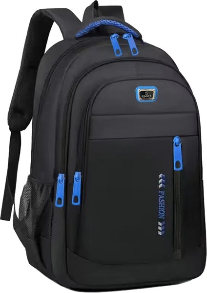 Erkek ve Kadın Çift Omuzlu Sırt Çantaları, Okul Çantaları, Lise Öğrencileri Için Okul Çantaları, Seyahat Çift Omuzlu Backpackscolor: BJ9909BLACK (Yurt Dışından)