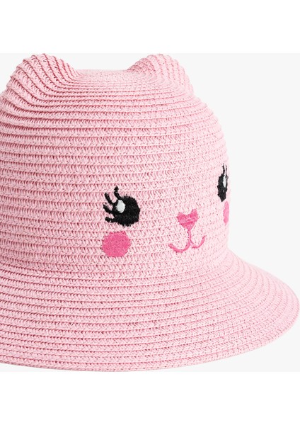 Kedi Desenli Bucket Şapka modelleri