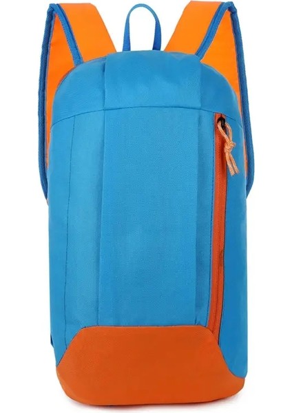 Açık Spor Sırt Çantası Küçük Spor Çantası Açık Hava Zindelik Sürme Omuz Çantası Renk Oxford Bez Sırt Çantası Erkek Çocuk Unisex Naylon Çanta Renk: Mavi (Yurt Dışından)