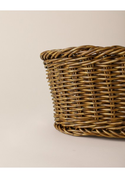 Gemma Rattan Sepet - Naturel - 32 cm