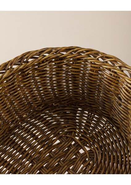 Gemma Rattan Sepet - Naturel - 32 cm