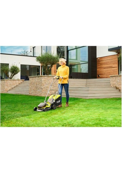 RY18LMH37A-250 Akülü Tekerlekli Çim Biçme Makinesi 37CM 5.0AH (5133004583)