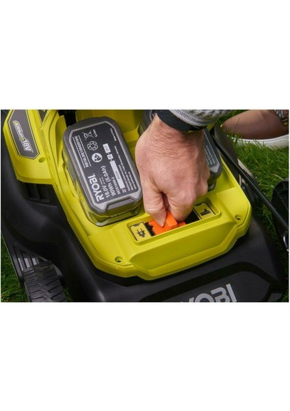 RY18LMH37A-250 Akülü Tekerlekli Çim Biçme Makinesi 37CM 5.0AH (5133004583)