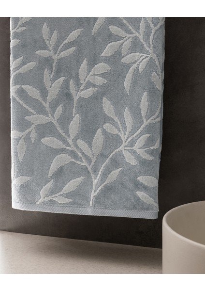 Clarisse Pamuklu Yüz Havlusu - Gri - 50X80 cm fiyatları
