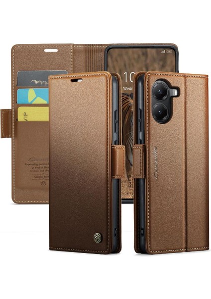 Xiaomi Poco X7 Pro 5g Anti Dolandırıcılık Kart Yuvası Darbeye Vaka Için Flip Case (Yurt Dışından)