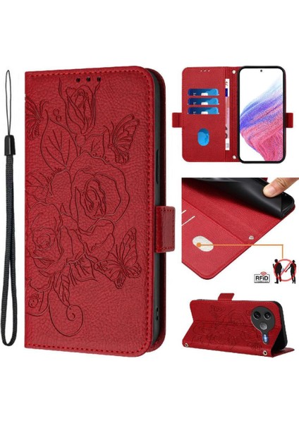 Xiaomi Poco F7 Ultra 5g Pu Deri Manyetik Cüzdan Kredi ile (Yurt Dışından)