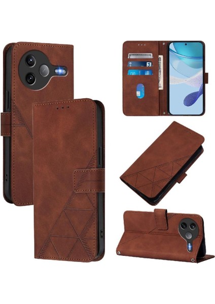 Xiaomi Poco F7 Ultra 5g Flip Folio Kitap Koruyucu Kredi Kartı Pu (Yurt Dışından)