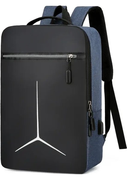 Yeni Hırsızlık Anti-Usb Su Geçirmez Kasa Seyahati Akıllı Dizüstü Motosiklet Backpack Man Eva Fashion Business Erkekler Kabuğu Backpackcolor: Mavi (Yurt Dışından)