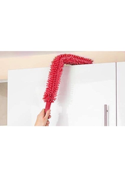 Bükülebilir Mikrofiber Toz ve Tüy Alma Temizleme Aparatı