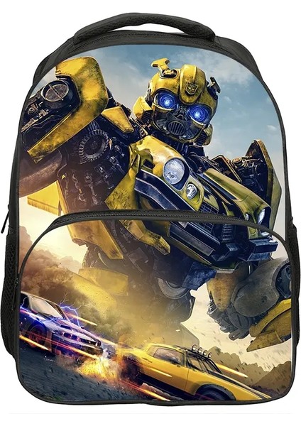 Popüler Filmler T-Transforme Çocuklar Sırt Çantaları Erkek Kız Öğrenci Öğrenci Doğum Günü Hediyesi Çocuk Okul Çantaları Büyük Kapasiteli Kamp Sırıltısı Renk: Color2 (Yurt Dışından)