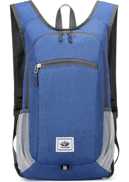 Katlanabilir Sırt Çantası Kamp Yürüyüşü Ultralight Katlanır Seyahat Gündüz Çantası Açık Dağcılık Sporları Erkekler Için Gündüz Çantası Kadınlar Renk: Kraliyet Mavisi (Yurt Dışından)