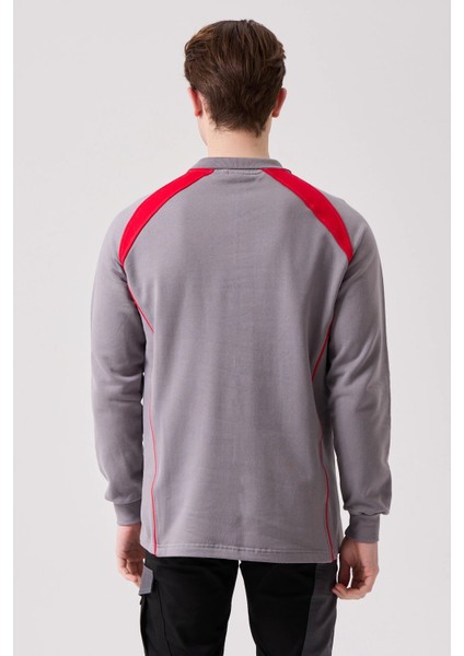 Vancelya Polo Yaka Sweatshirt - Uzun Kollu, Nefes Alabilir, Iş ve Günlük Kullanım Için modelleri