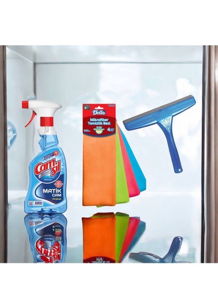 Temizlik Seti: Camsil 500ML, 4'lü Bez ve Cam Silecek fiyatları