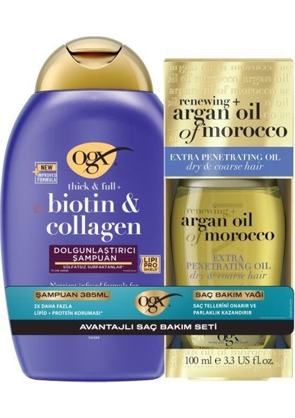 Biotin Şampuan + Argan Yağ