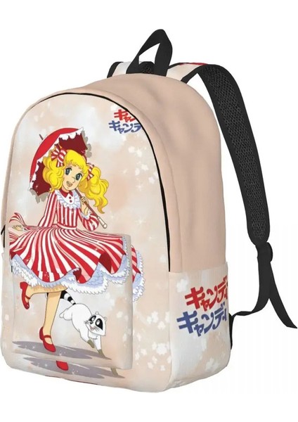 Candy Candy Manga Anime Erkekler Için Sevimli Sırt Çantası Kadınlar Soğuk Lise Iş Günlüğü Kawaii Japon Koleji Omuz Çantası Hediye Koyu: Gösterildiği Gibi/boyut: Çocuklar Için (Yurt Dışından)