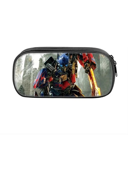 T-Transformerler Popüler Filmler Çocuk Okulu Sırt Çantası 3 Pcs Set Omuz Çantaları Pencil Kılıf Çantaları Erkek Kızlar Için En Iyi Hediye Çantası: Color1 (Yurt Dışından)