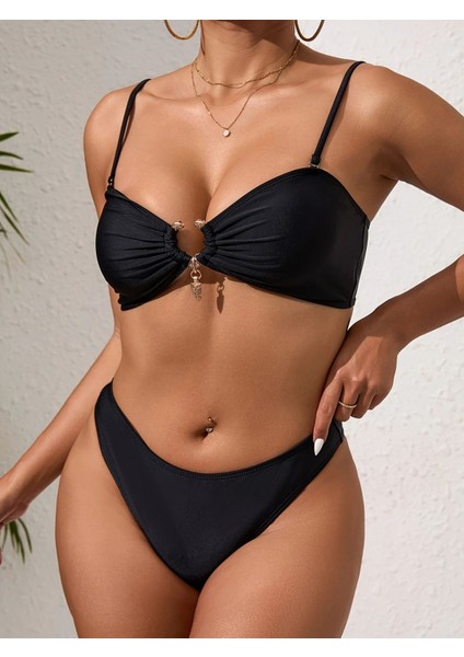 3 Parça Bikini Takımı File Kaplama modelleri