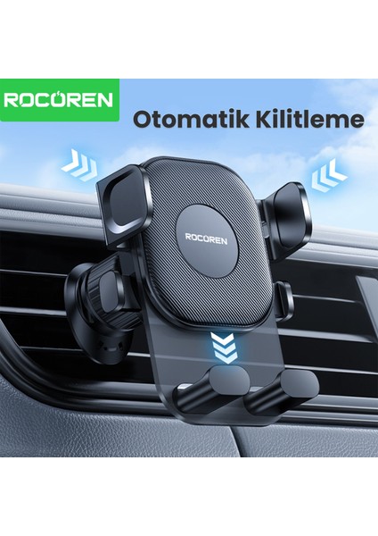 Metal Kancalı Havalandırma Destekli Araç Içi Telefon Tutucu fiyatları