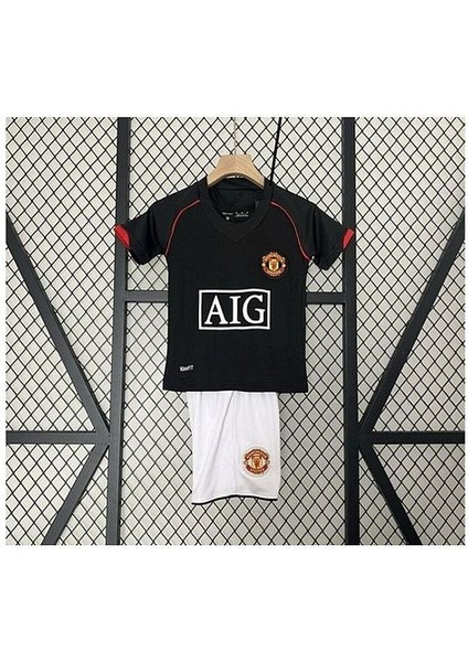 M.unitedd #cr7 C./ronaldo Moskova 2008 Sezonu Çocuk Forması 4'lü Set (Black) fiyatları