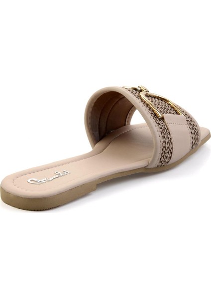 Bej Kadın Terlik K04101000128 fırsatları