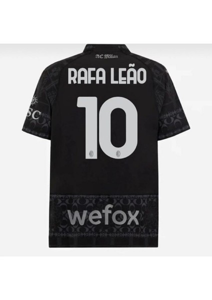 Milan Pleasures 2024/25 Yeni Sezon Siyah Rafa Leao Forması