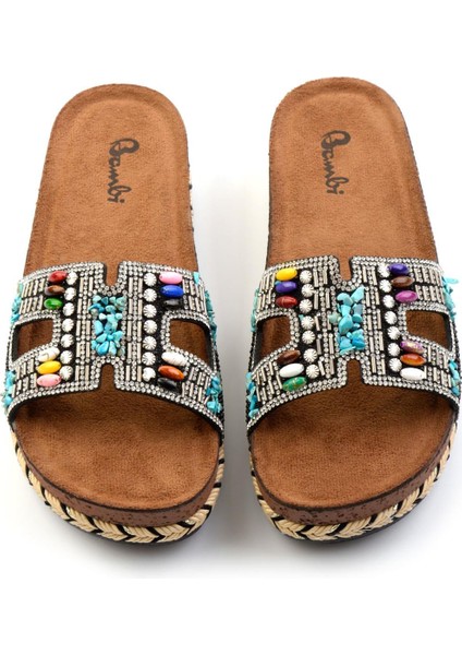 Siyah Kadın Terlik K04784000687 fiyatları