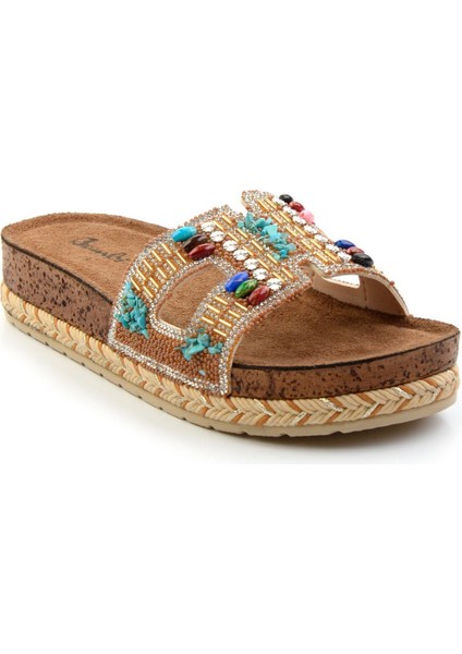 Bronz Kadın Terlik K04784000687 modelleri