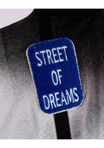 Erkek Kısa Kol Street Of Dreams Siyah fırsatları
