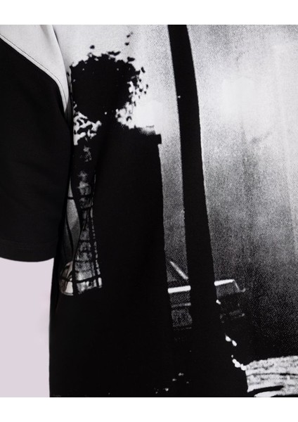 Erkek Kısa Kol Street Of Dreams Siyah indirimleri