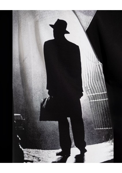 Erkek Kısa Kol Street Of Dreams Siyah