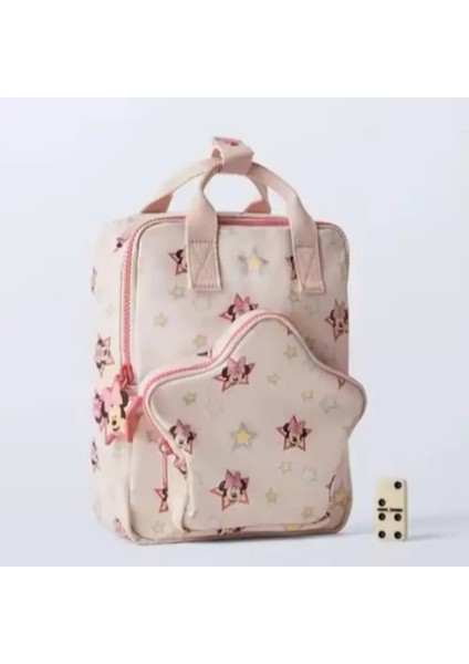 Disney Yeni Karikatür Minnie Çocuk Okul Çantası Hafif Sırt Çantası Anaokulu Okul Sırt Çantası Hediyesi: Pembe (Yurt Dışından)