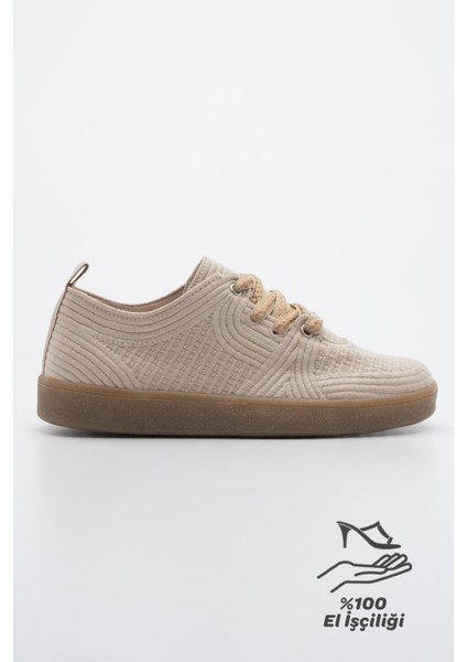 Kadın Sneaker Işlemeli Nakışlı Spor Ayakkabı Nolen modelleri