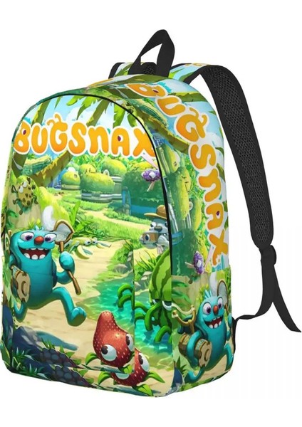 Bugsnax Avandue Game Moda Sırt Çantası Pocket Öğrenci Iş Karikatürü Erkekler Için Sevimli Day Rapack Kadın Koleji Omuz Bagcolor: Gösterildiği Gibi/boyut: Çocuklar Için (Yurt Dışından)