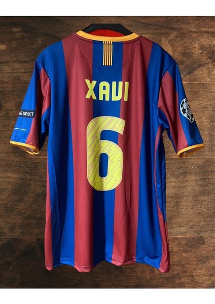 Xavı Barcelona 2011 Şampiyonlar Ligi Finali Nostaljı Forması