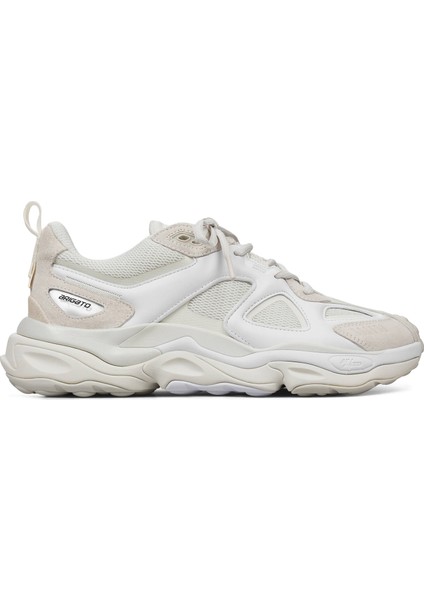 Satellite Runner Beyaz Erkek Deri Sneaker