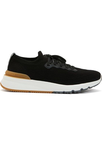 Siyah Erkek Çorap Formlu Sneaker