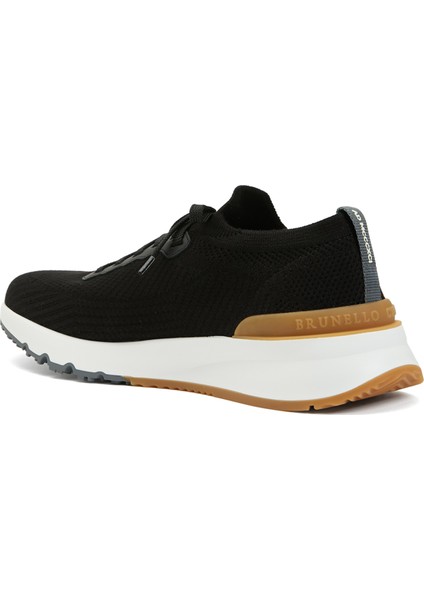 Siyah Erkek Çorap Formlu Sneaker