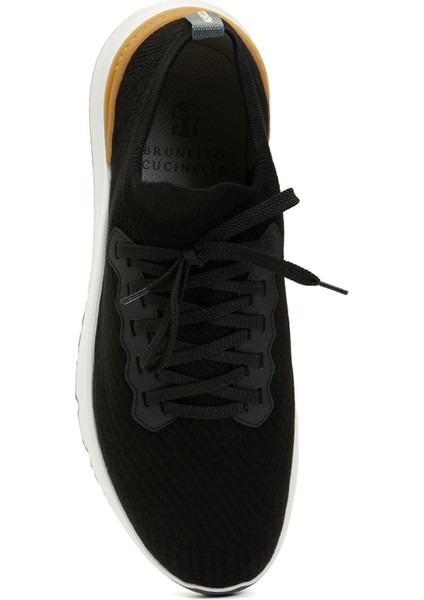 Siyah Erkek Çorap Formlu Sneaker