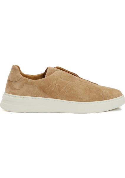 Bej Erkek Süet Sneaker