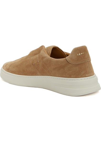 Bej Erkek Süet Sneaker