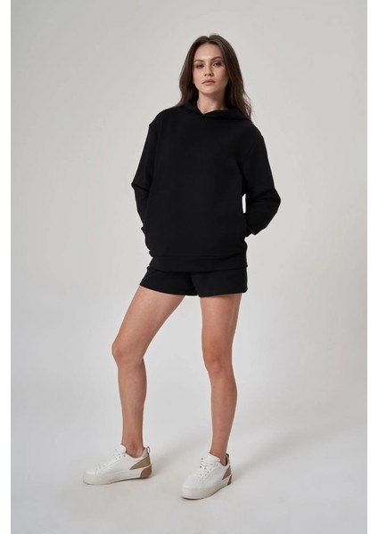 Kadın Siyah Sweatshirt 1529112-SİYAH fırsatları