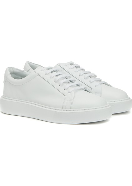 Beyaz Erkek Deri Sneaker fiyatları