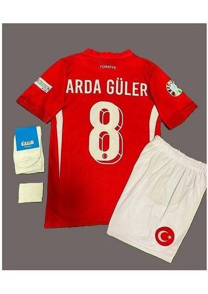 Arda Güler Türkiye Milli Takımı Euro 2024 Çocuk Forması 4'lü Set