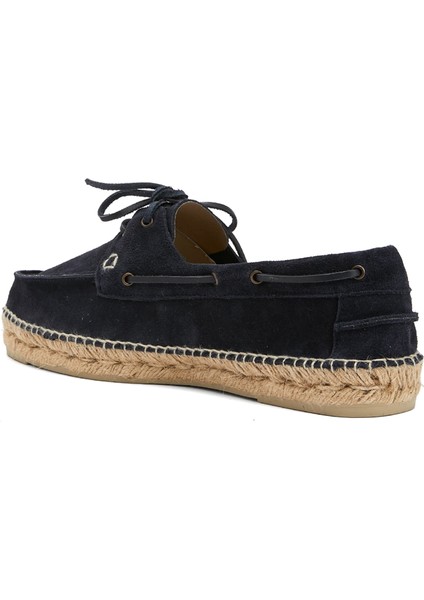 Lacivert Erkek Deri Loafer
