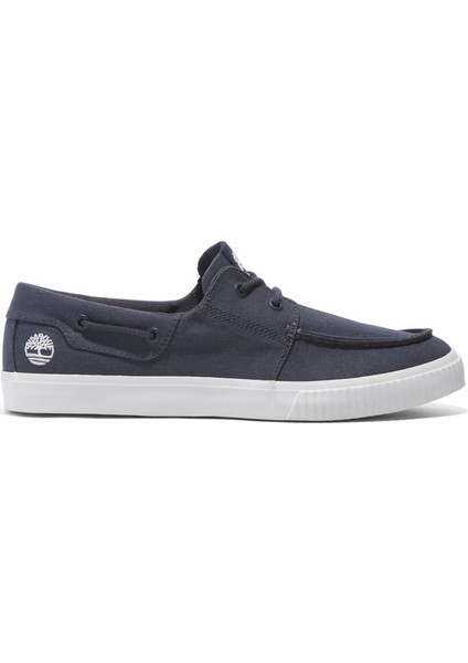 Mylo Bay Koyu Mavi Erkek Kanvas Loafer