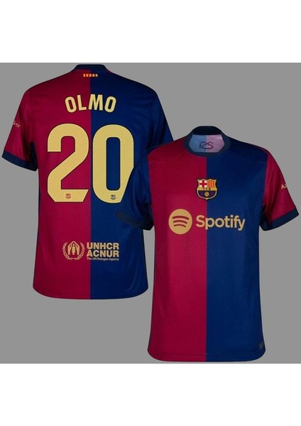 Barcelona 2024-25 Yeni Sezon Olmo Yetişkin Iç Saha Forması Parçalı
